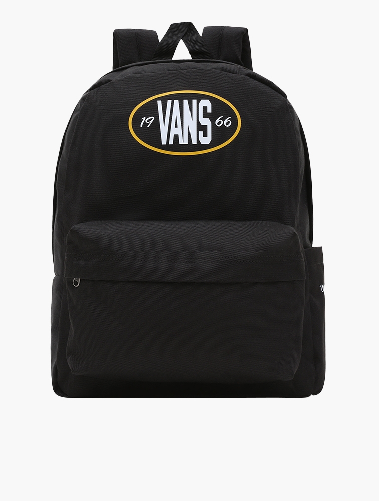 Vans all black sales backpack